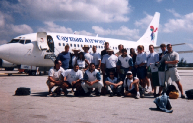 Huns Cayman Island Tour - 1999